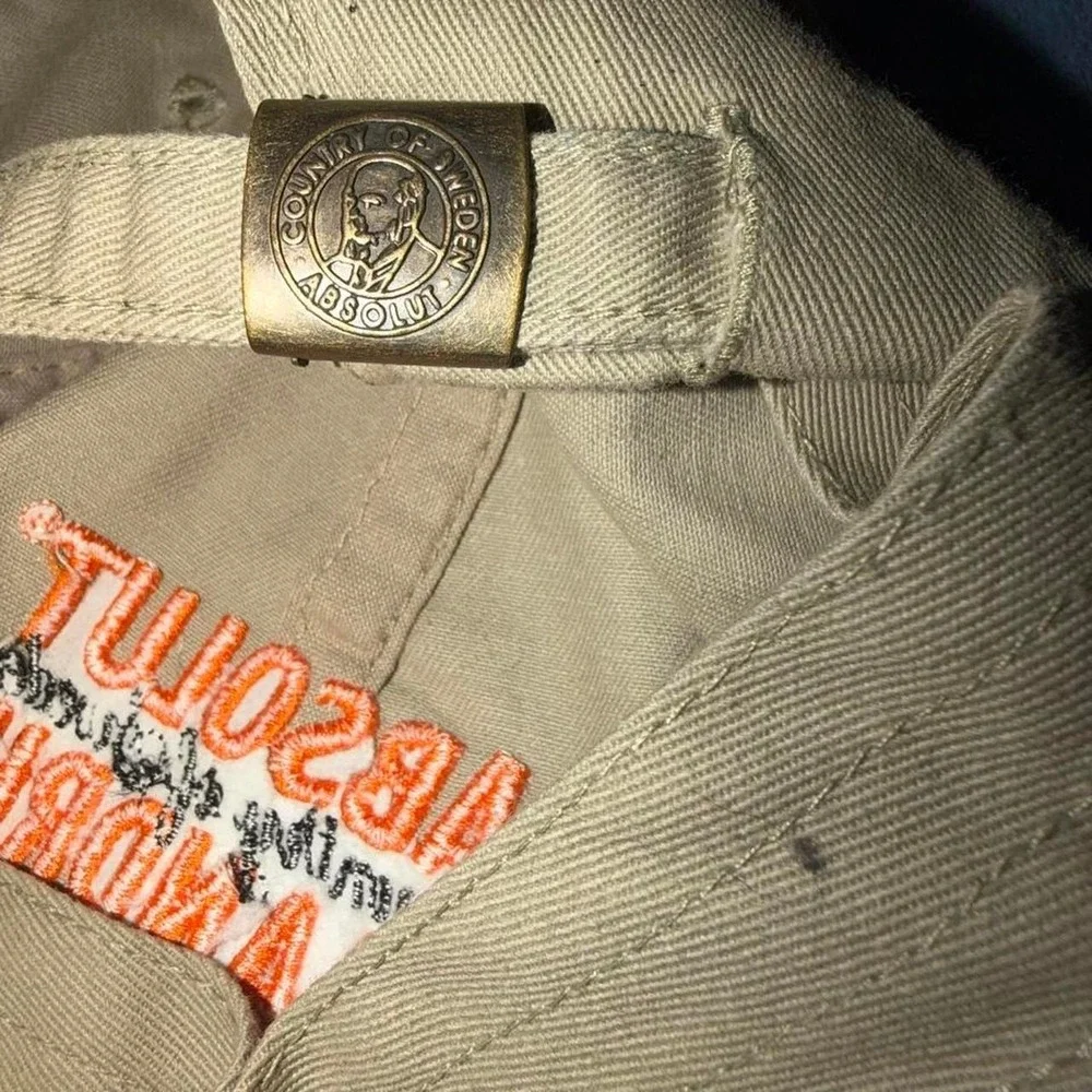 Vodka Absolut Mandrin Sweden Strapback Baseball Cap Hat
